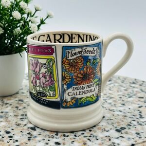 Emma Bridgewater Flower Seeds Mug Plant & Sow Gardening England
